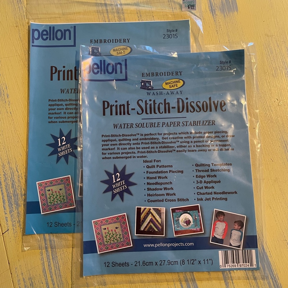 Print-Stitch-Dissolve